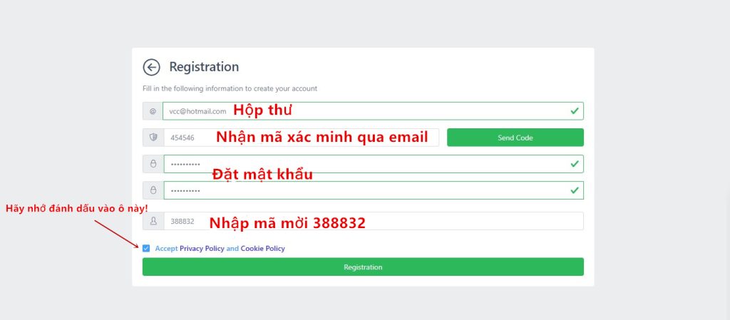Trên máy tính, truy cập: https://fotoncard.com/ để đăng ký