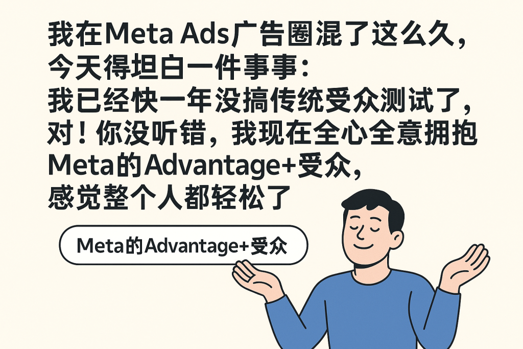 我放弃了受众测试，彻底爱上Advantage+
