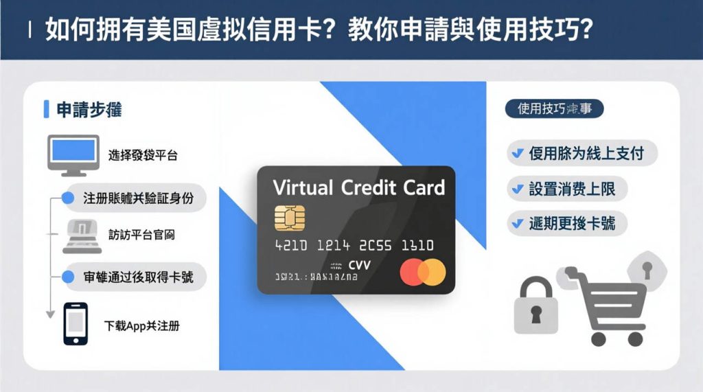 美國虛擬信用卡教學