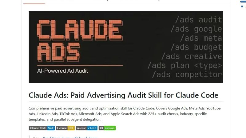 Claude Ads技能