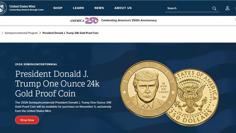 24K纯金！特朗普纪念币下单采购海淘教程攻略 立即预定