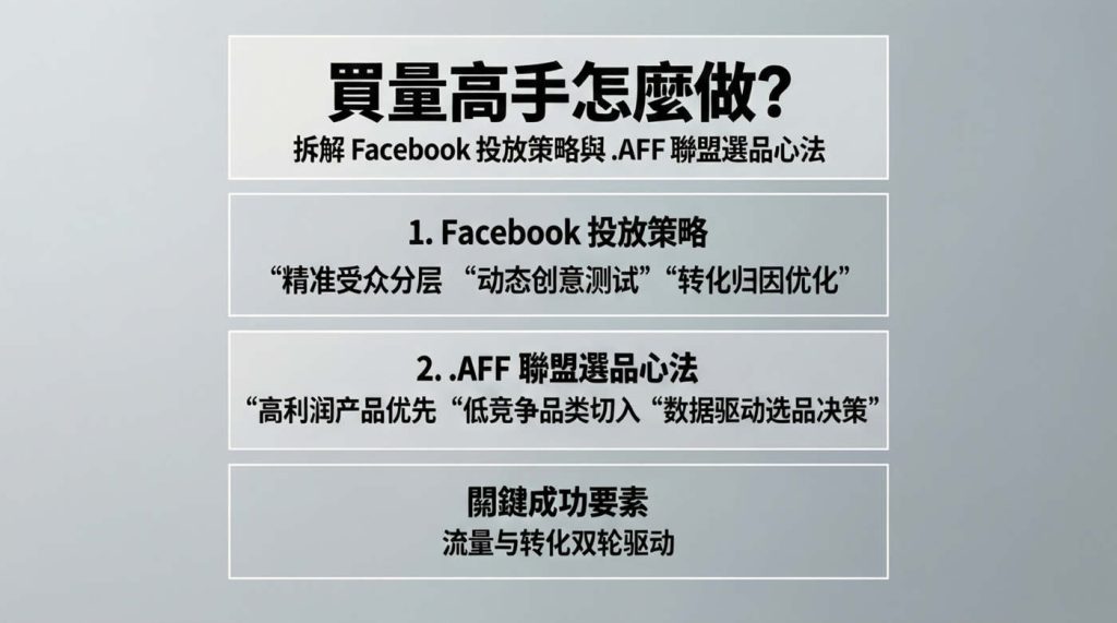 Facebook 投放策略與