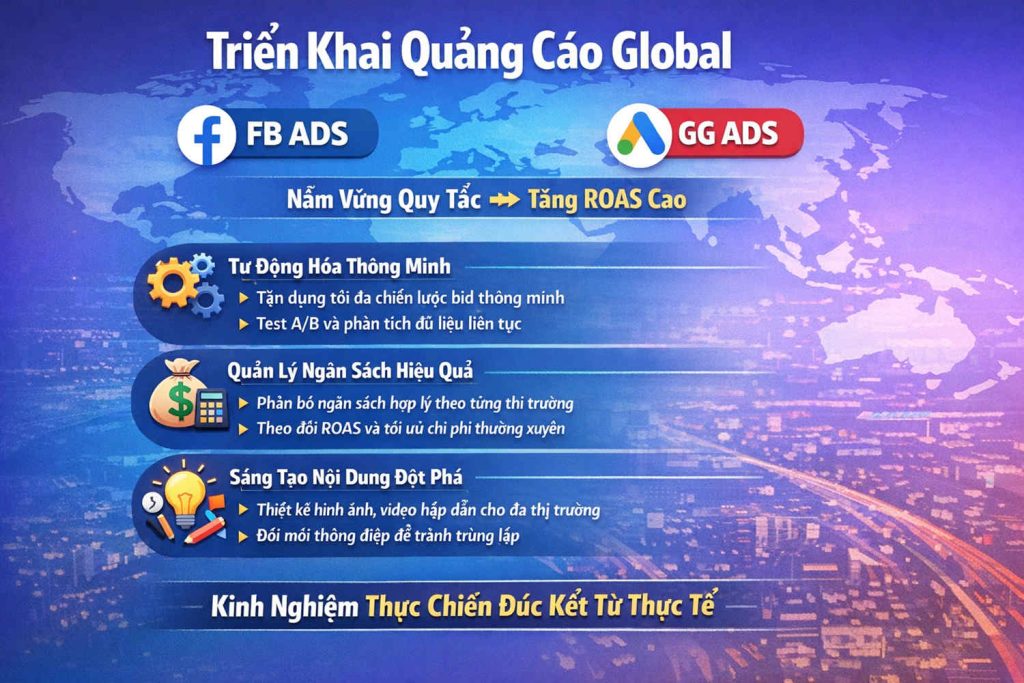 Chia sẻ chi tiết kinh nghiệm chạy quảng cáo Facebook và Google Ads thực chiến