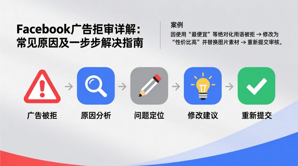Facebook广告拒审详解