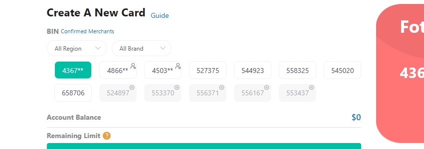 FotonCard Confirmed Merchants