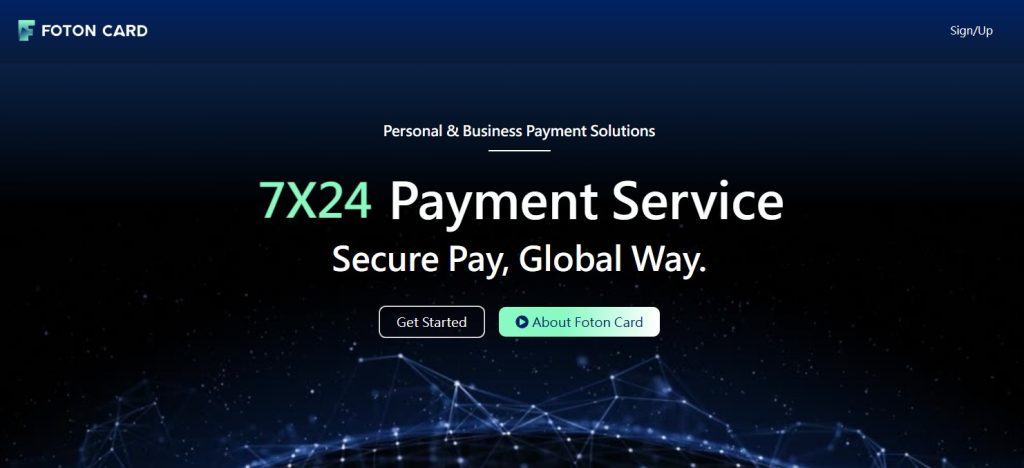 Cross-Border Payments FotonCard
