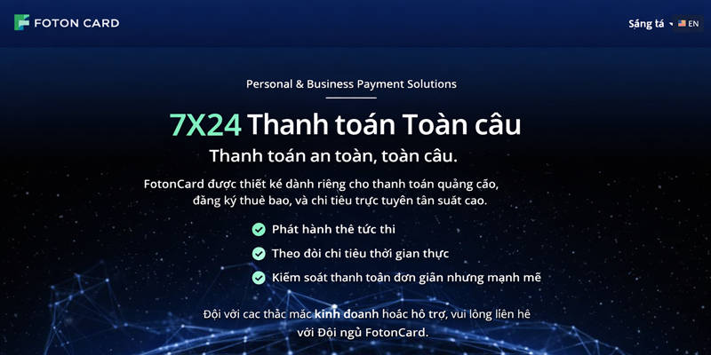 Thẻ tín dụng ảo Mastercard Visa tốt nhất cho thanh toán trực tuyến quốc tế Hỗ trợ nạp tiền USDT Tạo thẻ ảo trực tuyến