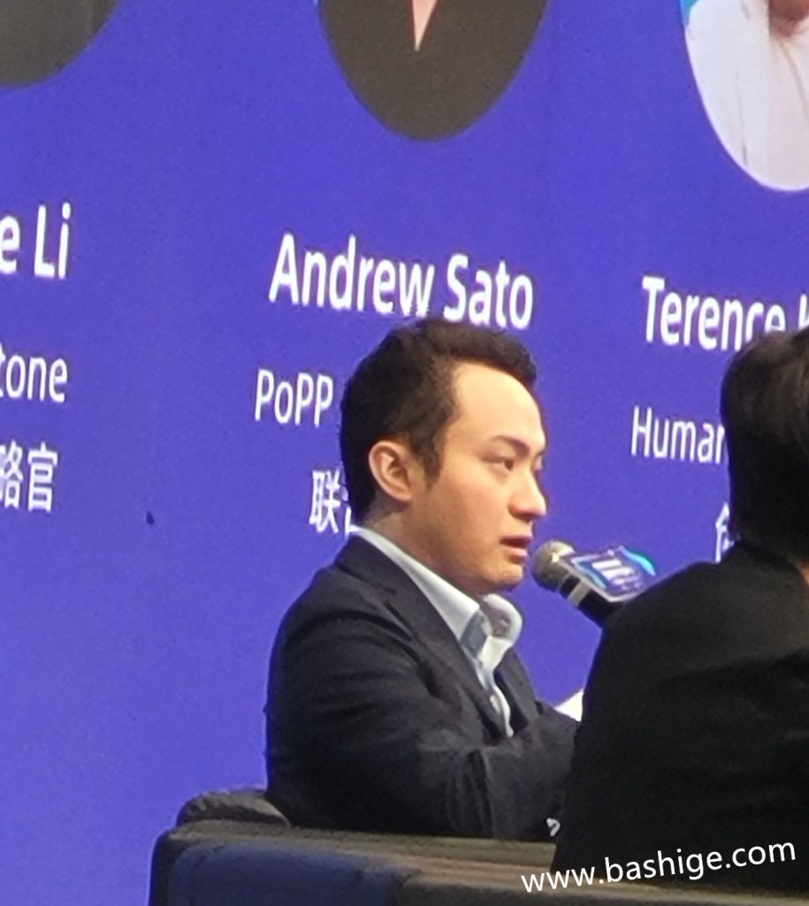 孙宇晨本人在Web3香港嘉年华上发言
