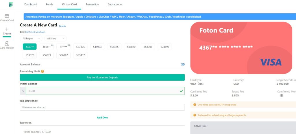 Top No KYC Crypto Card