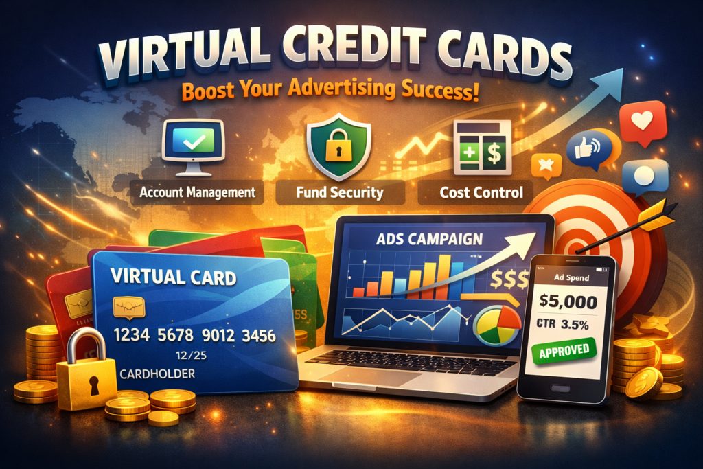 Virtual Credit Cards stand out in advertising traffic